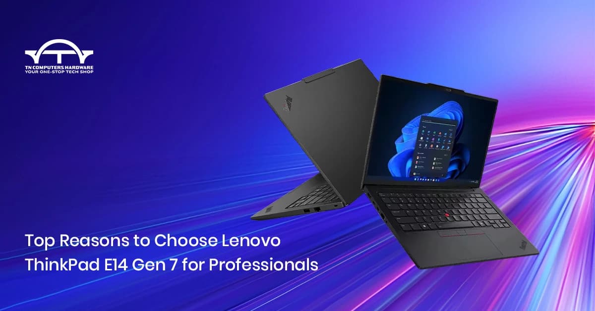 Top Reasons to Choose the Lenovo ThinkPad E14 Gen 7 for Professionals
